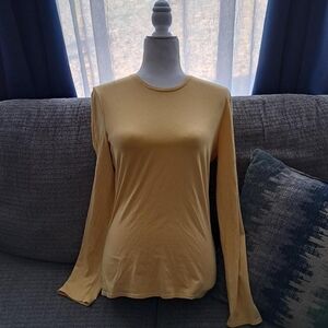 Mossimo Supply Co. Mustard Long Sleeve Top
